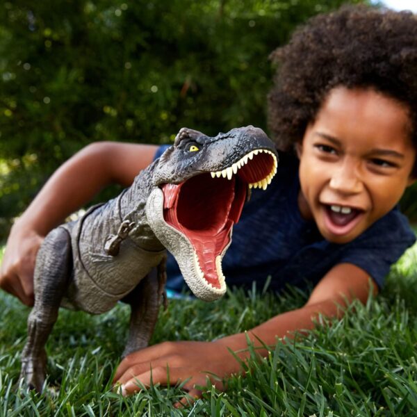 71rrbGg52RL._AC_SL1500_ Jurassic World Dominion Thrash ‘N Devour Tyrannosaurus Rex ฟิกเกอร์ไดโนเสาร์ จูราสสิคเวิลด์ ไดโนเสาร์ทีเร็กซ์ HDY55