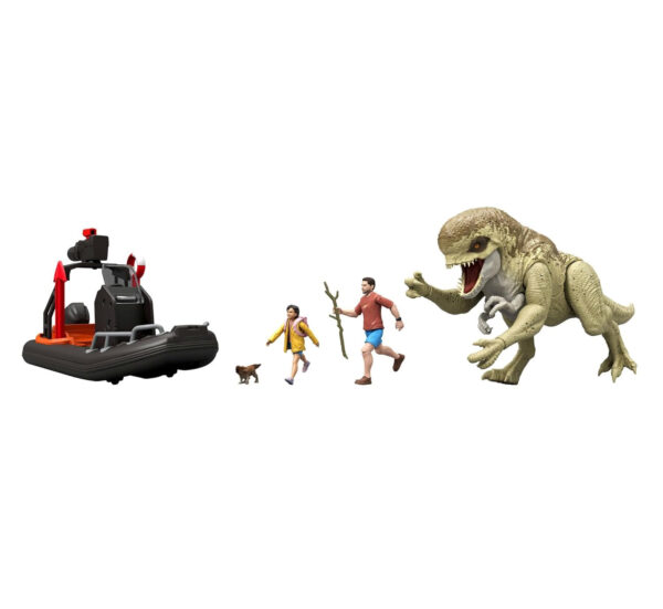 JurassicWorldRebirthDistortusRexIslandEscapeSet1 Jurassic World Rebirth Distortus Rex Island Escape Set