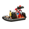JurassicWorldRebirthDistortusRexIslandEscapeSetBoxBoat Jurassic World Rebirth Distortus Rex Island Escape Set