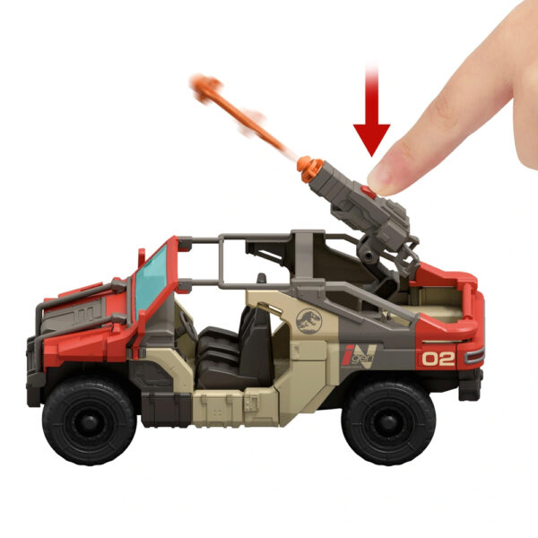 JurassicWorldRebirthLaunchNBattleVehicle6 Jurassic World Rebirth Launch ‘N Battle Vehicle Playset