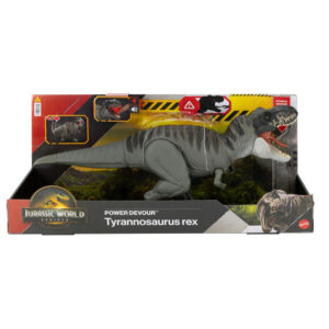 JurassicWorldRebirthPowerDevourTrex2 Jurassic World Rebirth Power Devour Tyrannosaurus Rex Dinosaur Figure