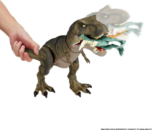 ca Jurassic World Dominion Thrash ‘N Devour Tyrannosaurus Rex ฟิกเกอร์ไดโนเสาร์ จูราสสิคเวิลด์ ไดโนเสาร์ทีเร็กซ์ HDY55