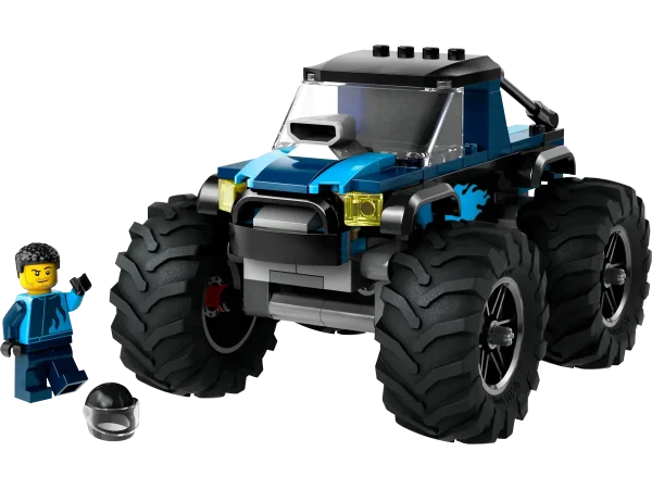 60402_alt1 LEGO City 60402 Blue Monster Truck
