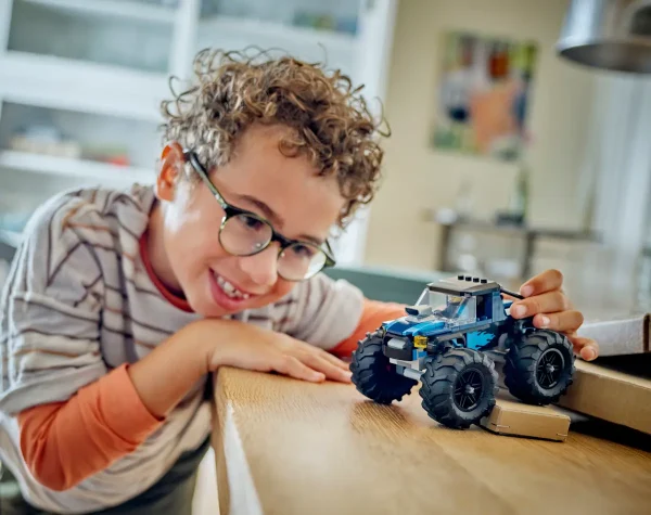 60402_alt5 LEGO City 60402 Blue Monster Truck