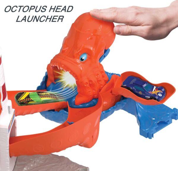 71R+bv8YJoL._AC_SL1500_ Hot Wheels City Octopus Invasion Attack Vehicle Playset