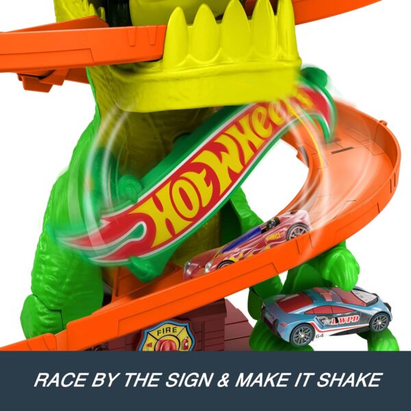 813dY-FAhqL._AC_SL1500_ Hot Wheels City T-Rex Blaze Battle Playset
