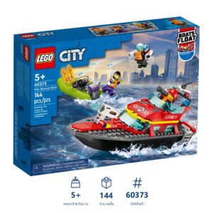 Lego60373 LEGO City 60373 Fire Rescue Boat