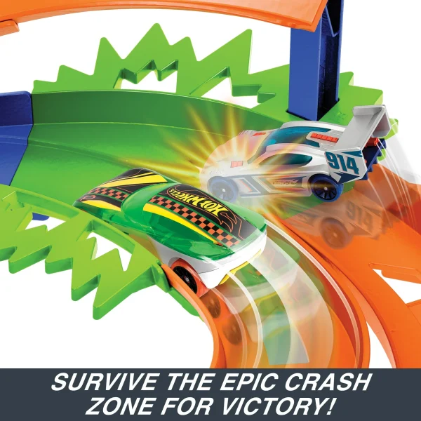 Hot Wheels Whip Around Raceway Track Set